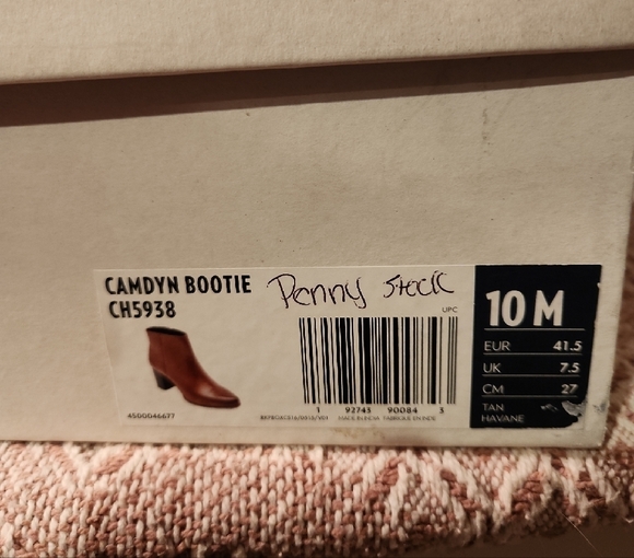 Rockport Camdyn Bootie Tan Women's Size 10 New In Box - Picture 13 of 15